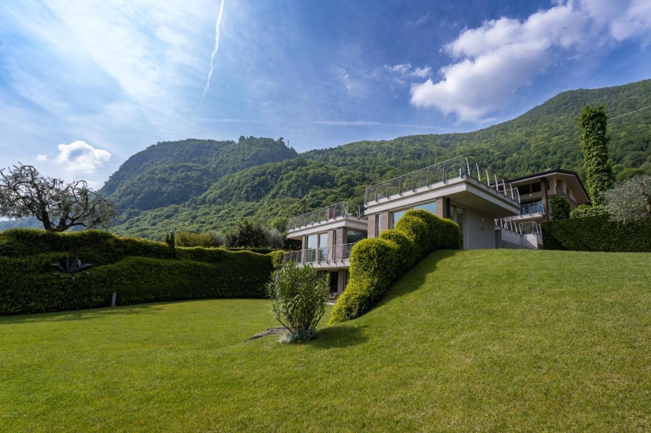 Villa Costanza- Private Heated Pool, Steam Room & Sauna - Bellagio Village Residence Oliveto Lario Exterior photo
