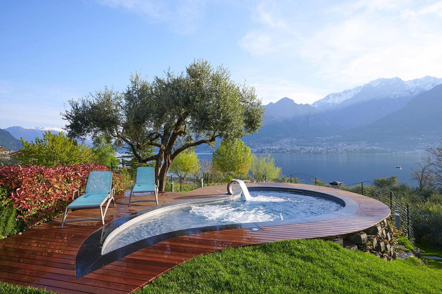 Villa Costanza- Private Heated Pool, Steam Room & Sauna - Bellagio Village Residence Oliveto Lario Exterior photo